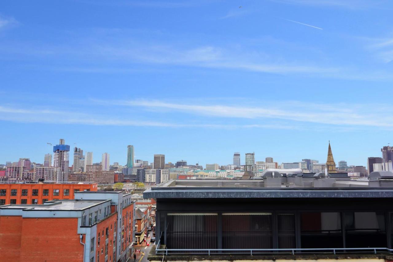 Penthouse - Amazing City Skyline Views - Free Parking - Balcony - Utilita Arena - New St Station - Bullring Shopping Birmingham Exterior photo